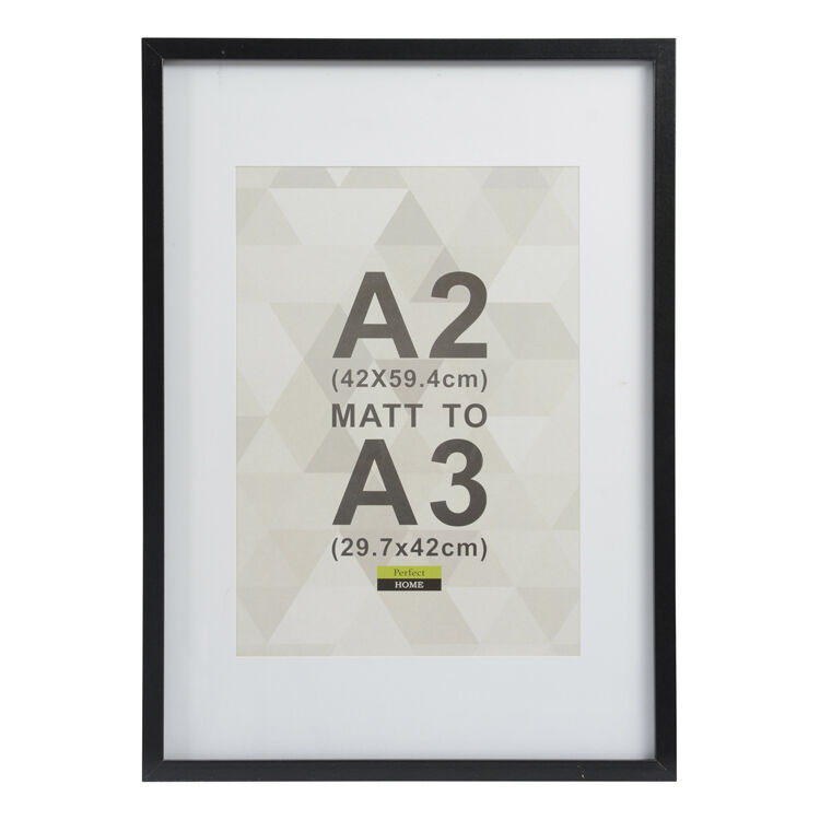 ARLES A2 FRAME WITH A3 OPENING WHITE OR BLACK The Famous Arthur Daley's