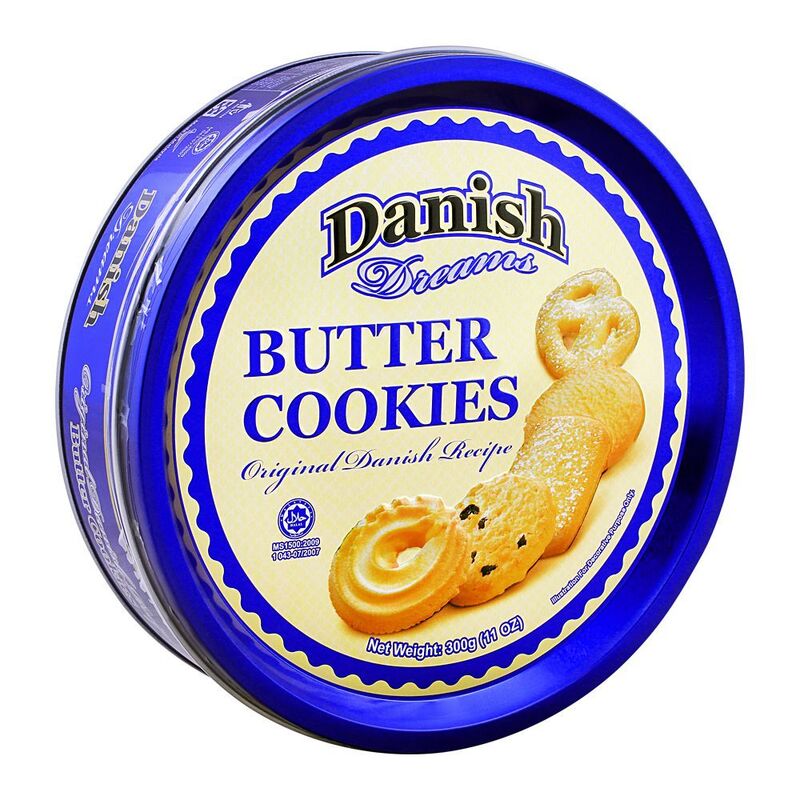 DANISH DREAMS BUTTER COOKIES 300G The Famous Arthur Daley's