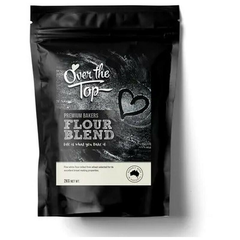 OVER THE TOP PREMIUM BAKERS FLOUR BLEND 2KG The Famous Arthur Daley's