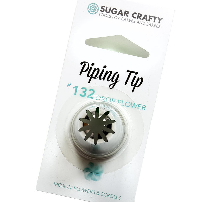 Sugar Crafty Drop Flower Icing Tip 132 The Famous Arthur Daley's